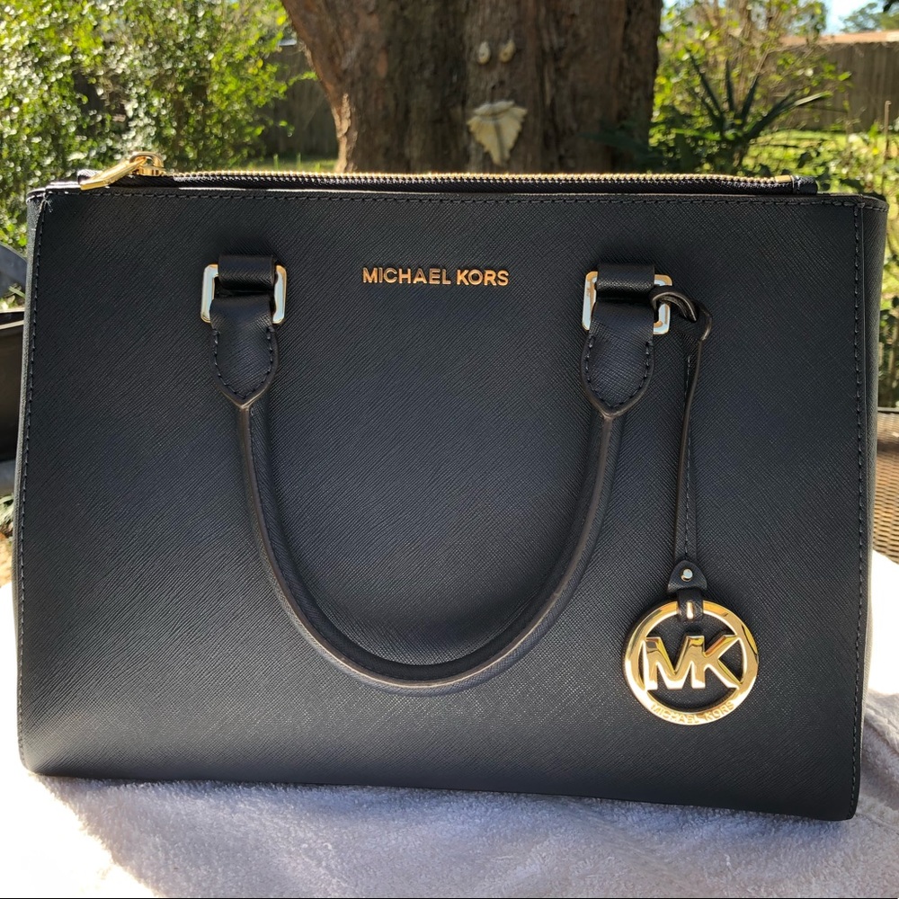 Michael Kors Kellen Saffiano Leather Satchel